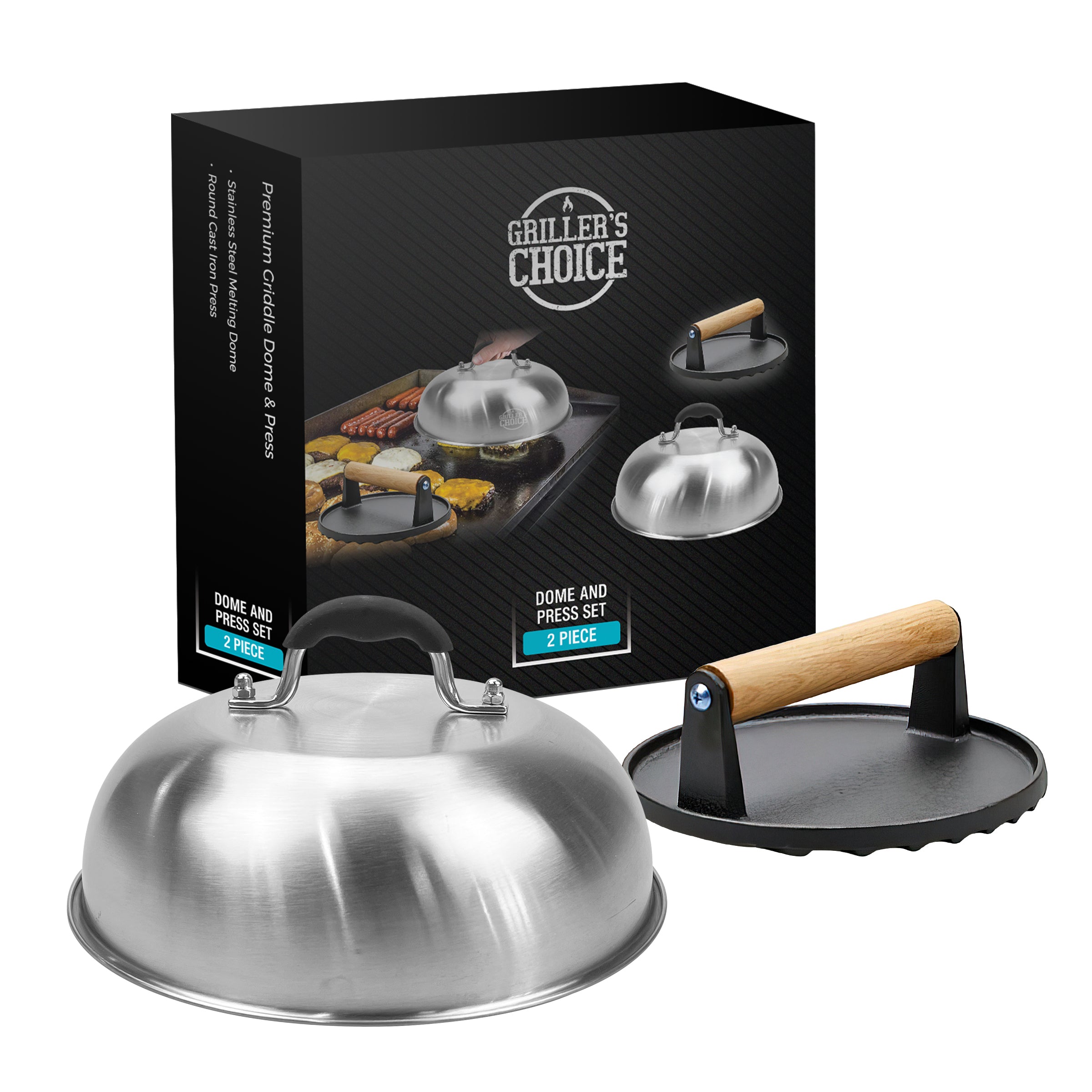 Lodge Cast Iron Burger Press - 16cm — Home Essentials