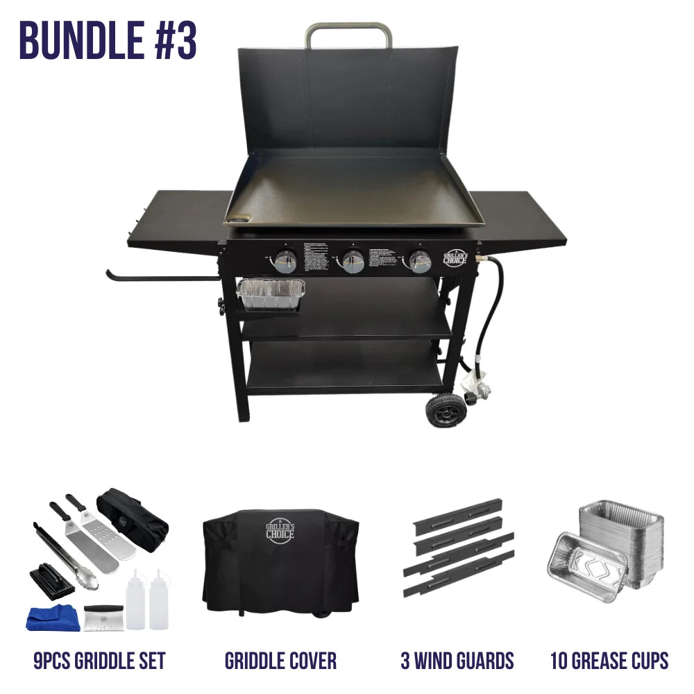 Griller's Choice Ultimate Gas Griddle Bundle