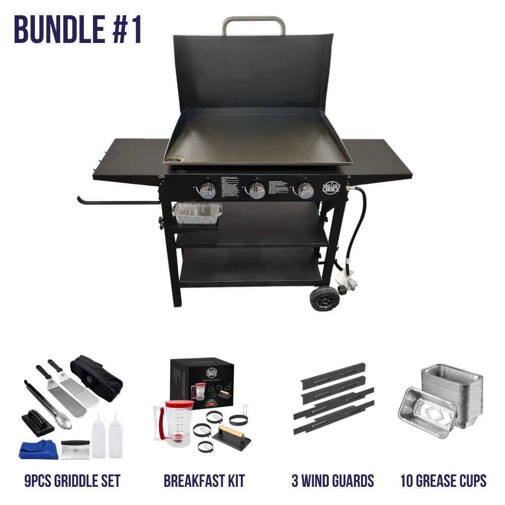 Griller's Choice Ultimate Gas Griddle Bundle