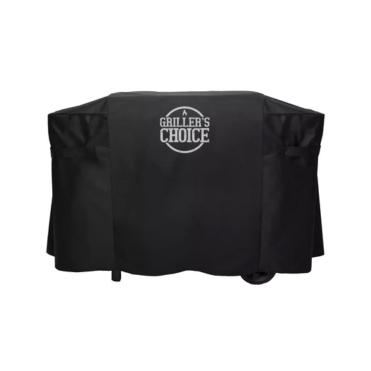 Griller's Choice Griddle Cover, Heavy Duty 600D Canvas, Double Layered Construction, Water Resistant, UV Protected, Fade and Crack Resistant