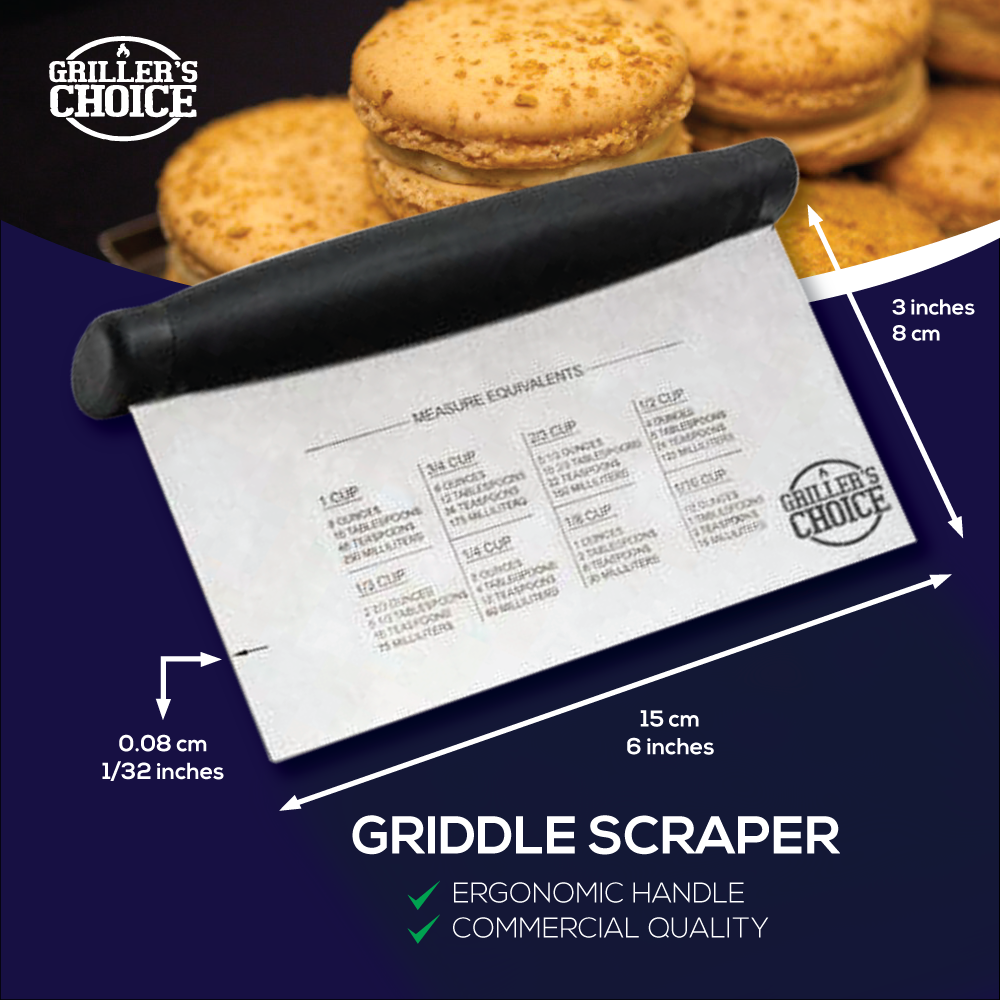 Commercial Chef 9 Piece Griddle Accessories Kit for Flat Top