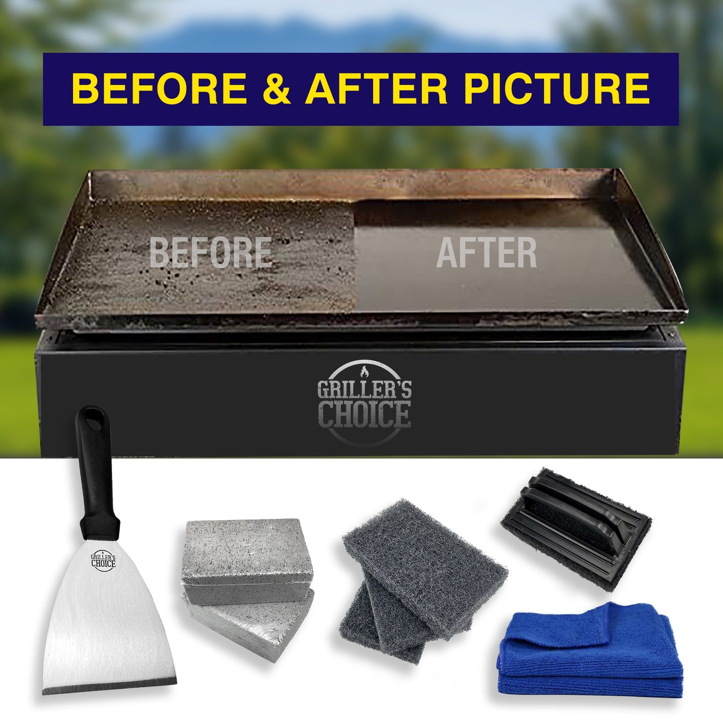 Grill Cleaning Stone Kit 